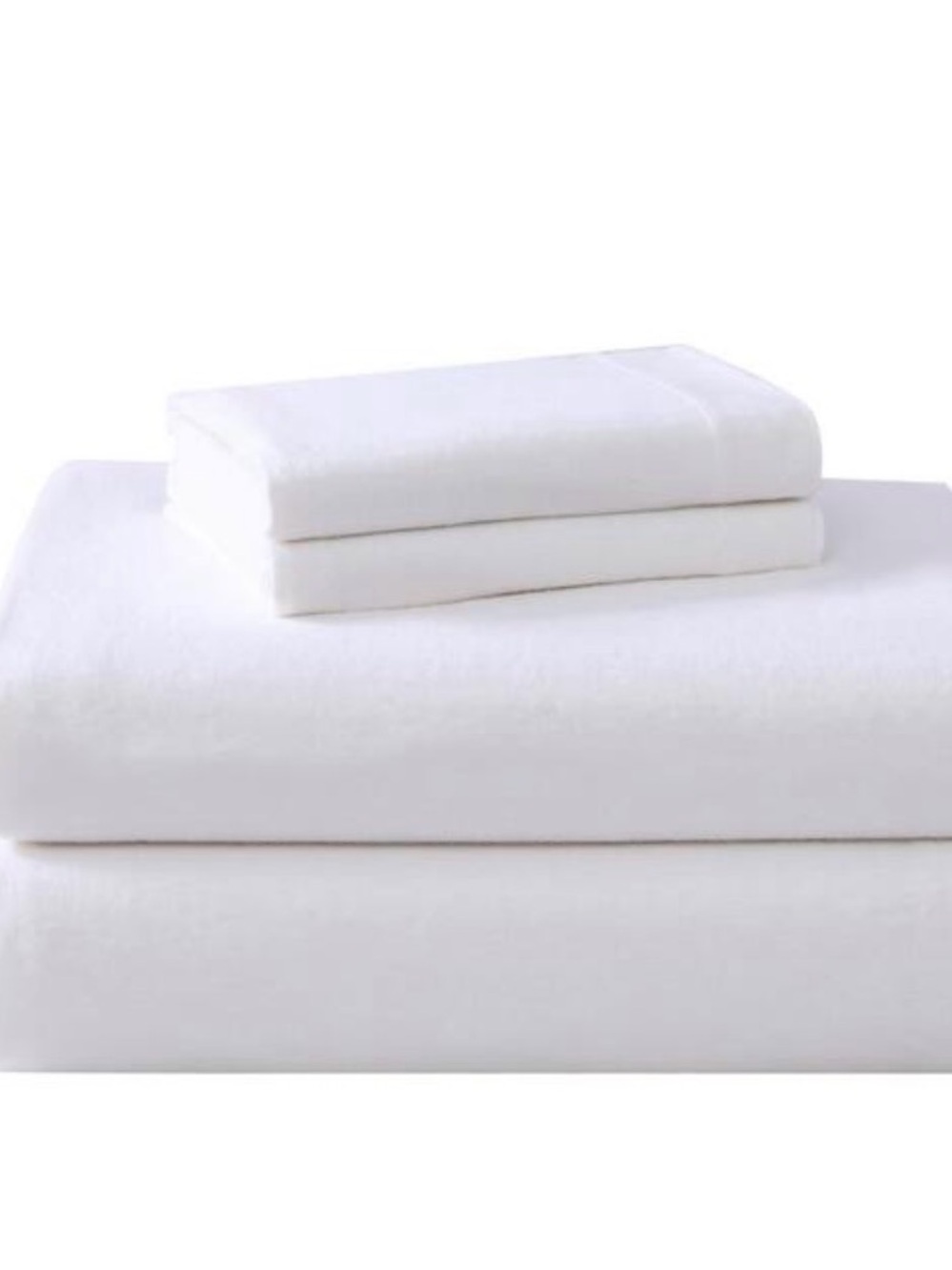 Classic White Bed Sheet Set by